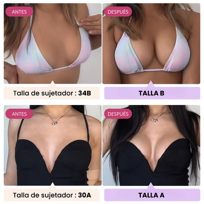 AUREZA Copas Adhesivas – Realce Instantáneo, Lavables y Reutilizables, Potenciador de Outfits